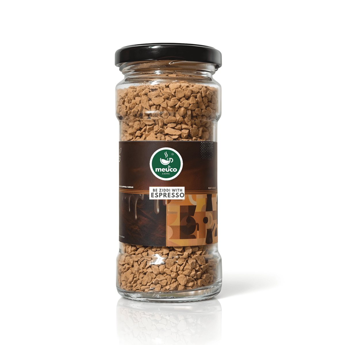 Be Ziddi With Espresso Premium Instant Coffee 50 gms - Meuco