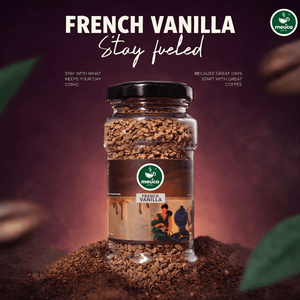 French Vanilla Premium Instant Coffee 50 gms - Meuco
