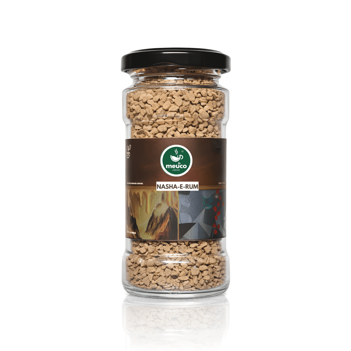 Nasha-E-Rum Premium Instant Coffee 50 gms - Meuco