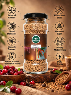 Royal Cranberry Premium Instant Coffee 50 gms