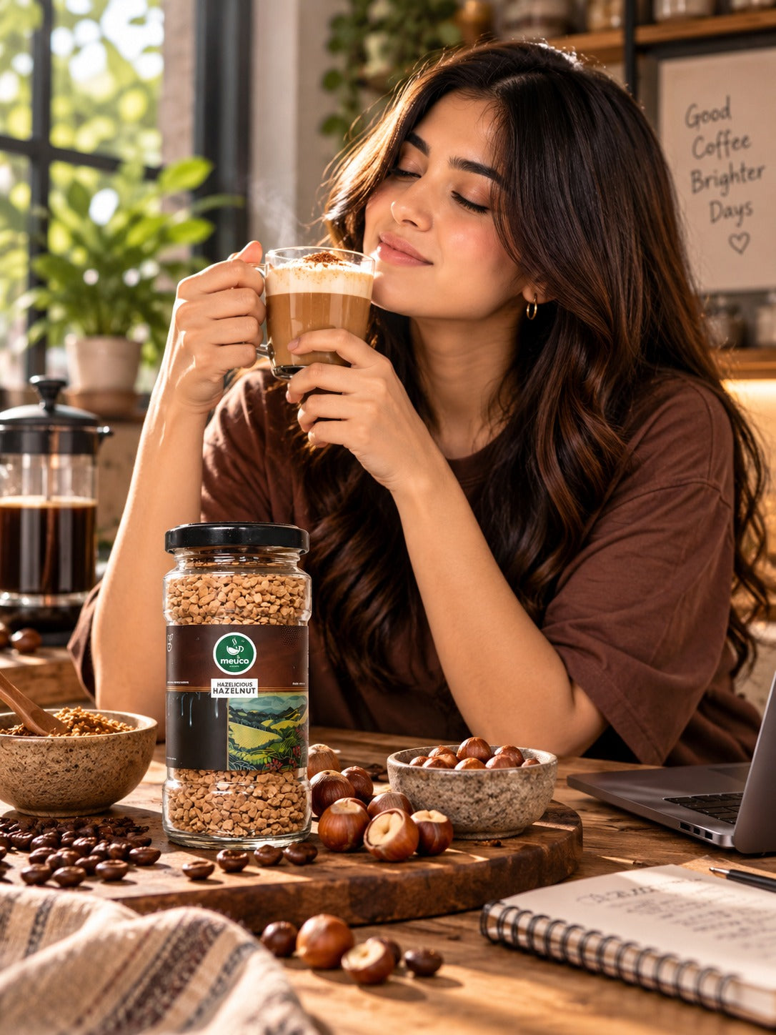 Hazelicious Hazelnut Premium Instant Coffee 50 gms