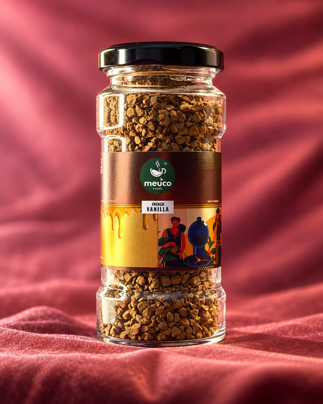 French Vanilla Premium Instant Coffee 50 gms