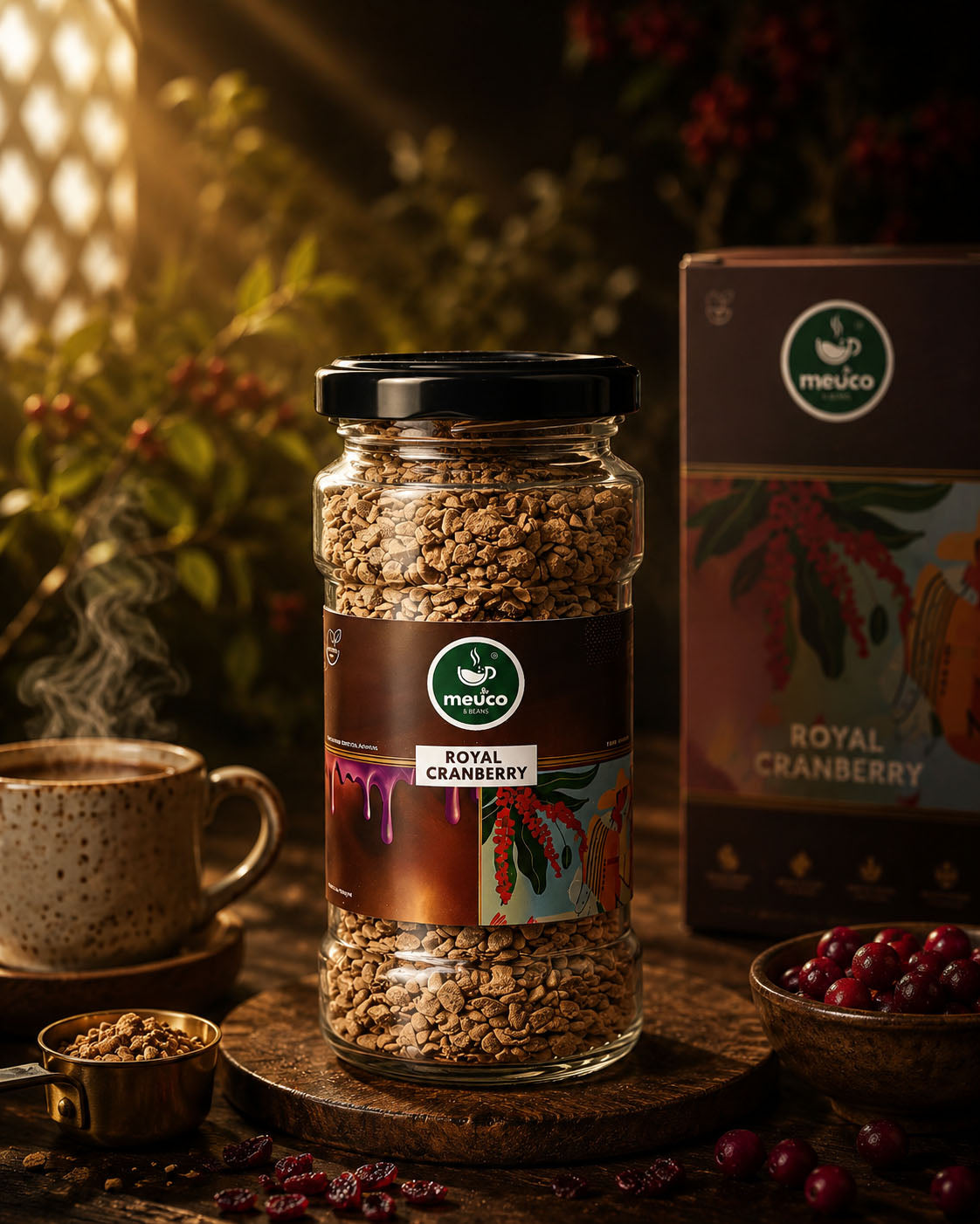 Royal Cranberry & Orange Butterscotch Premium Instant Coffee 50 gms