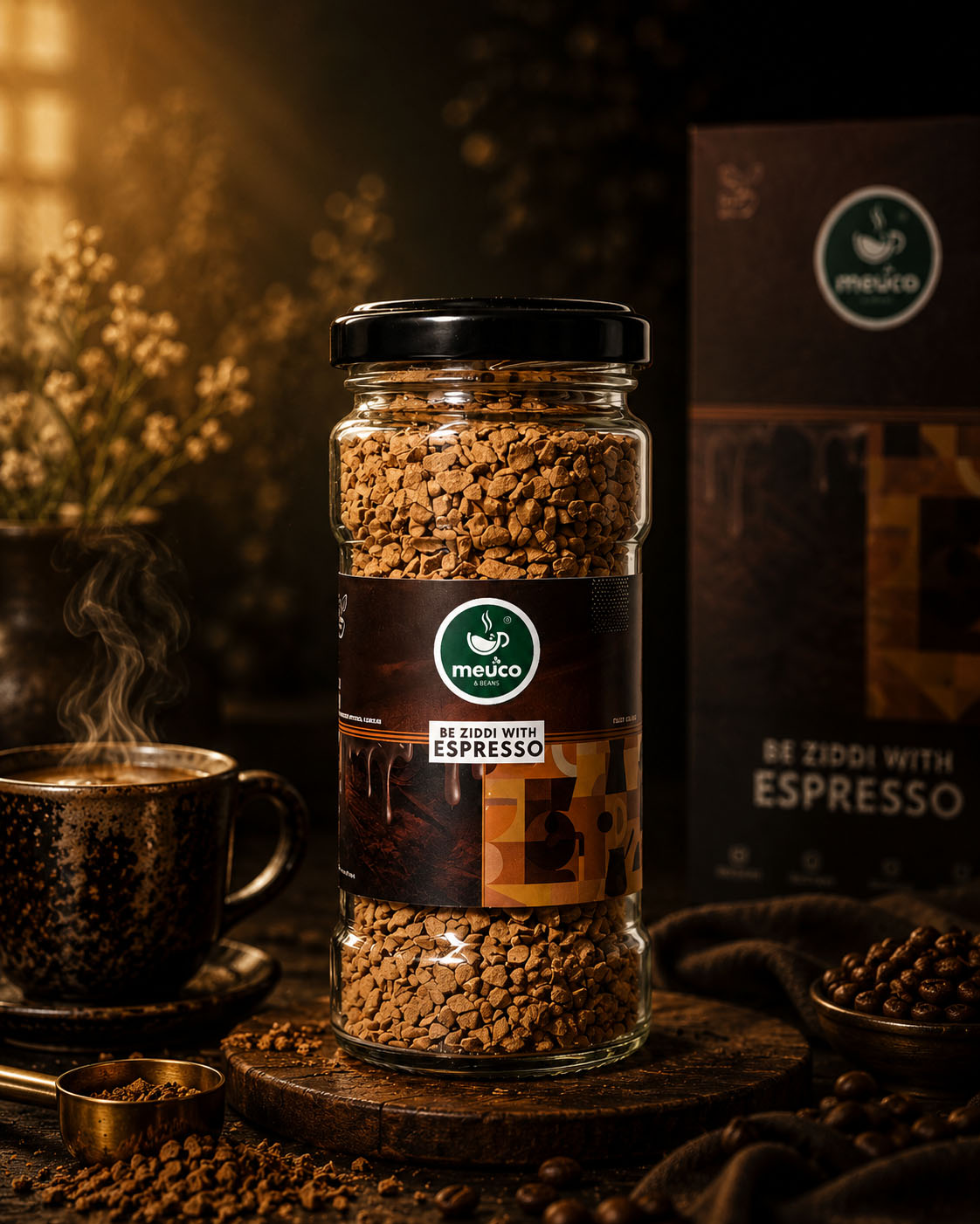 Be Ziddi With Espresso  Premium Instant Coffee 50 gms