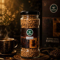 Be Ziddi With Espresso & Hazelicious Hazelnut Premium Instant Coffee 50 gms - Meuco