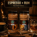 Be Ziddi With Espresso & Nasha-E-Rum Premium Instant Coffee 50 gms - Meuco