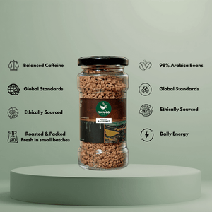Hazelicious Hazelnut Premium Instant Coffee 50 gms - Meuco