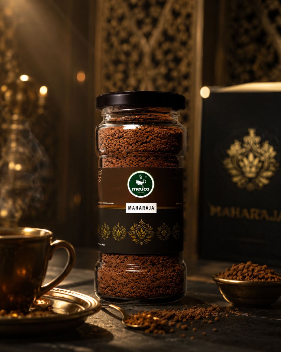 Maharaja Premium Instant Coffee 50 gms - Meuco