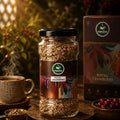 Royal Cranberry & Orange Butterscotch Premium Instant Coffee 50 gms - Meuco